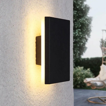 OrrLuxe - Lampe Murale LED Moderne en Métal Noir - Rynova