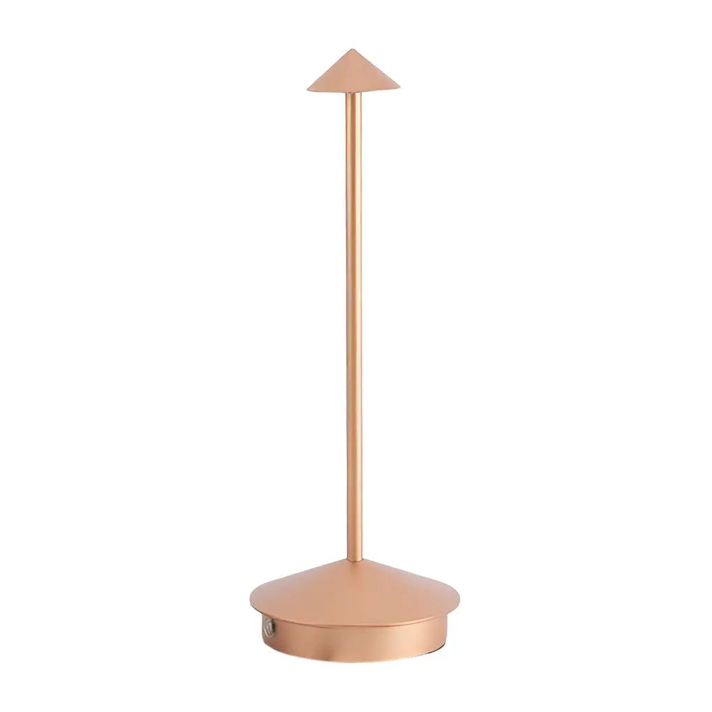 LumiGlow - Lampe de table à toucher USB en forme de champignon triangulaire avec dimmable à 3 niveaux - Rynova