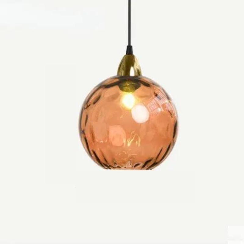 LumièreVerre – Suspension lumineuse en verre sphérique - Rynova