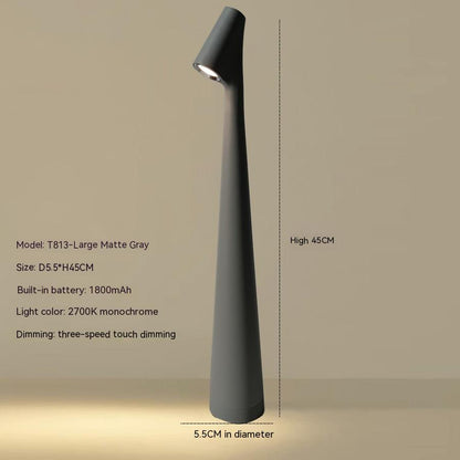 LumiMaître - Lampe de Table LED Rechargeable | Design Moderne et Fonctionnel | Éclairage Ambiant Durable - Rynova