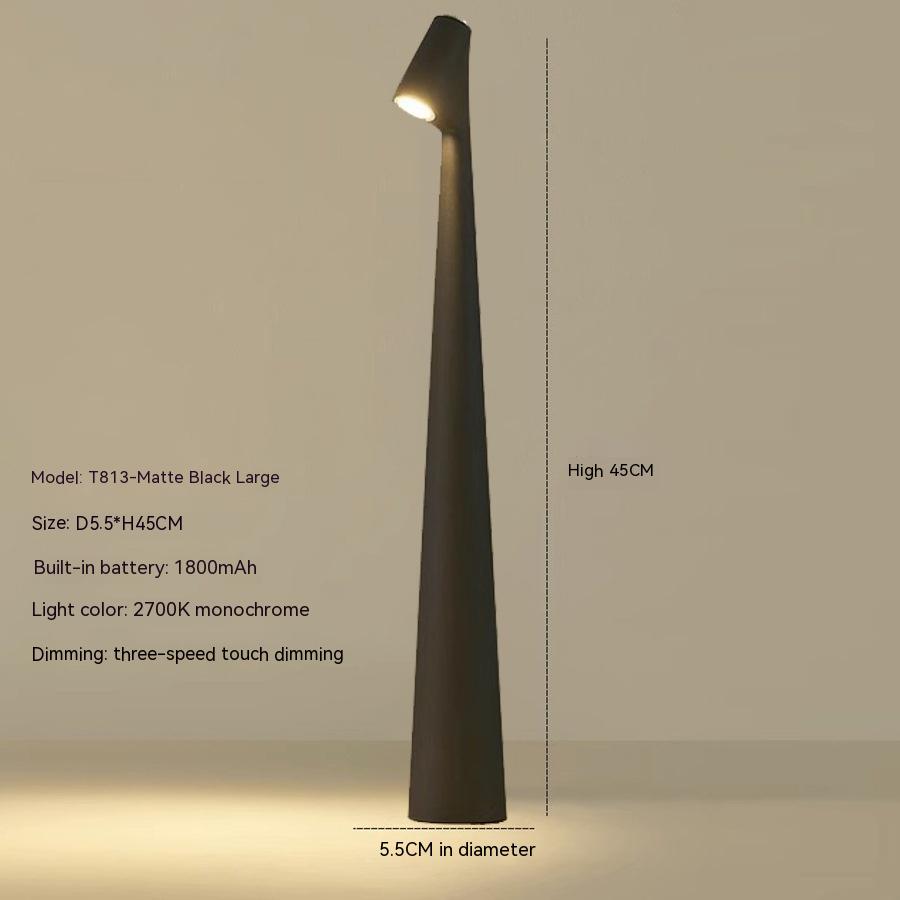 LumiMaître - Lampe de Table LED Rechargeable | Design Moderne et Fonctionnel | Éclairage Ambiant Durable - Rynova