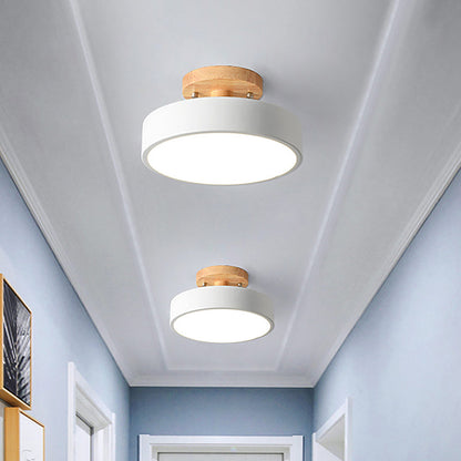 LumiBois – Plafonnier LED Scandinave Élégant - Rynova