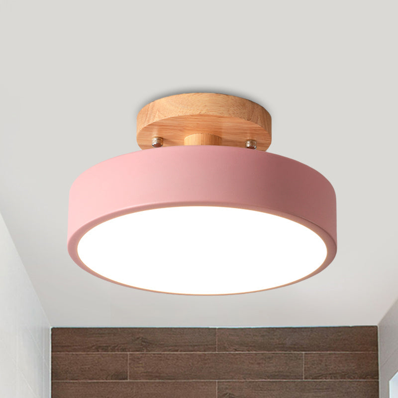 LumiBois – Plafonnier LED Scandinave Élégant - Rynova