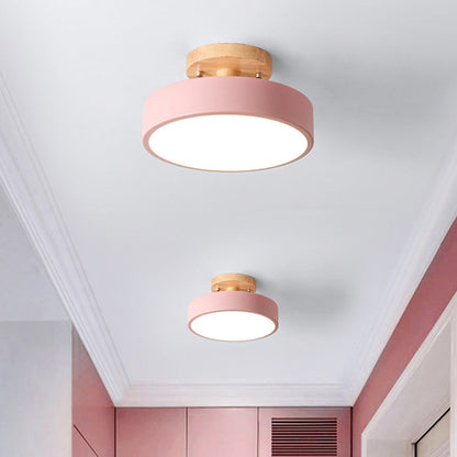 LumiBois – Plafonnier LED Scandinave Élégant - Rynova
