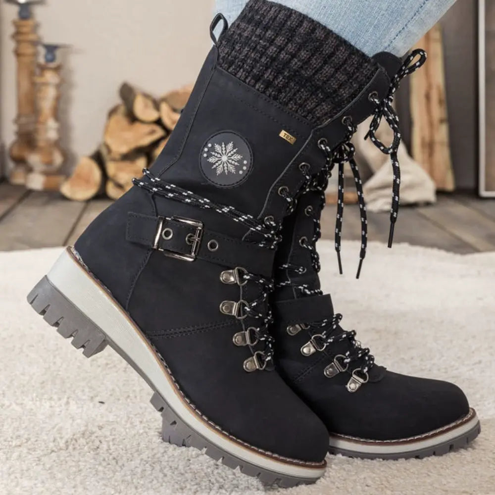 NordicHeat - Bottes d’Hiver Orthopédiques pour Femmes | Confort et Chaleur Exceptionnels - Rynova