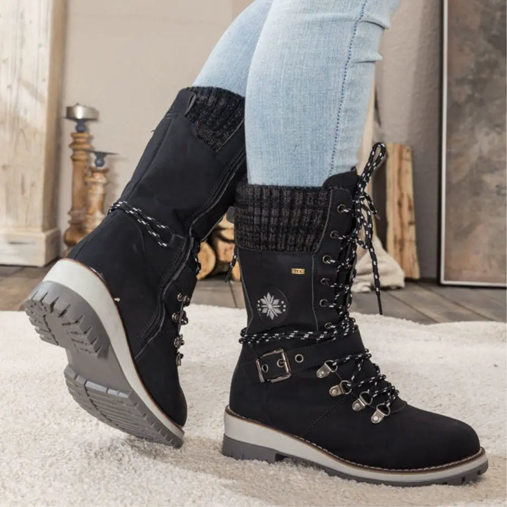 NordicHeat - Bottes d’Hiver Orthopédiques pour Femmes | Confort et Chaleur Exceptionnels - Rynova