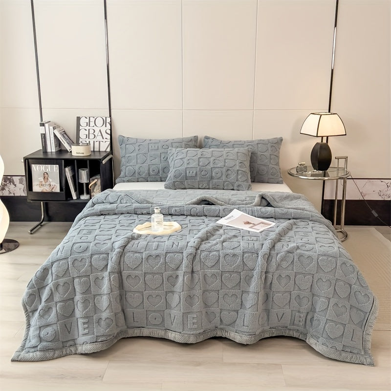 DouceurCâline - Couverture en fleece douce et chaleureuse pour toutes saisons - Rynova