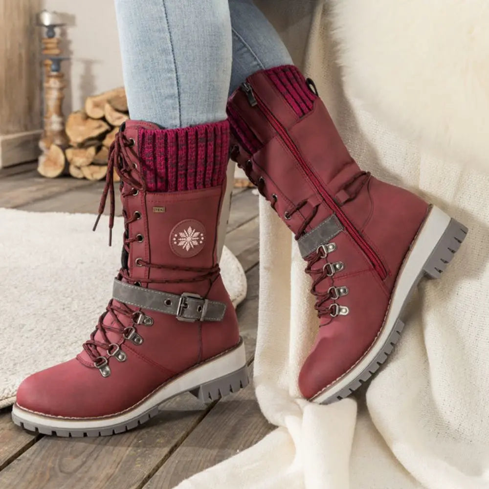 NordicHeat - Bottes d’Hiver Orthopédiques pour Femmes | Confort et Chaleur Exceptionnels - Rynova