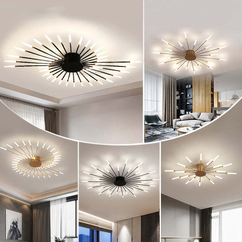 Lumeo - Plafonnier LED Élégant et Moderne - Rynova