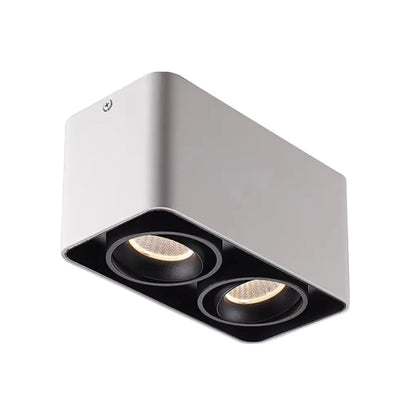 LumiCarré - Lampe de Plafond LED Carrée Ajustable avec Éclairage Dimmable en Trois Étapes Rynova