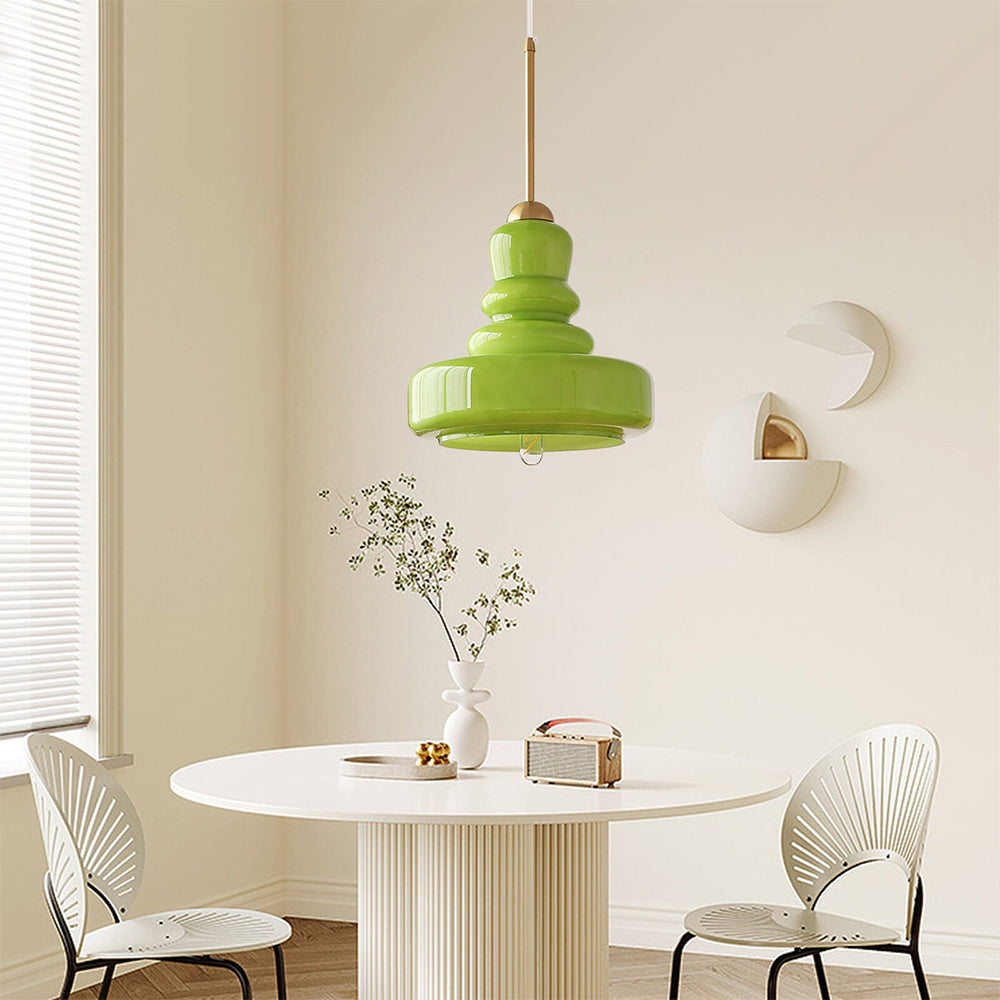 LumiGourde - Suspension gourde colorée - Rynova