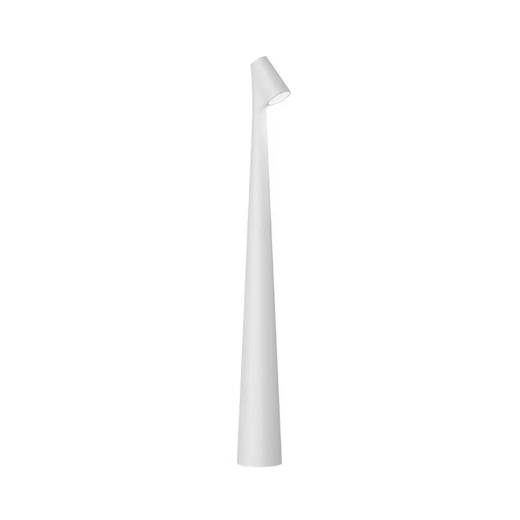 LumiFlex - Lampe de Table Conique Design avec Tête Orientable, Rechargeable USB - Rynova