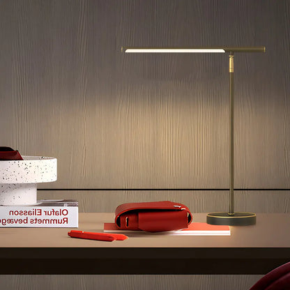 BrassGlow | Lampe de Bureau LED en Laiton avec Direction Réglable - Rynova