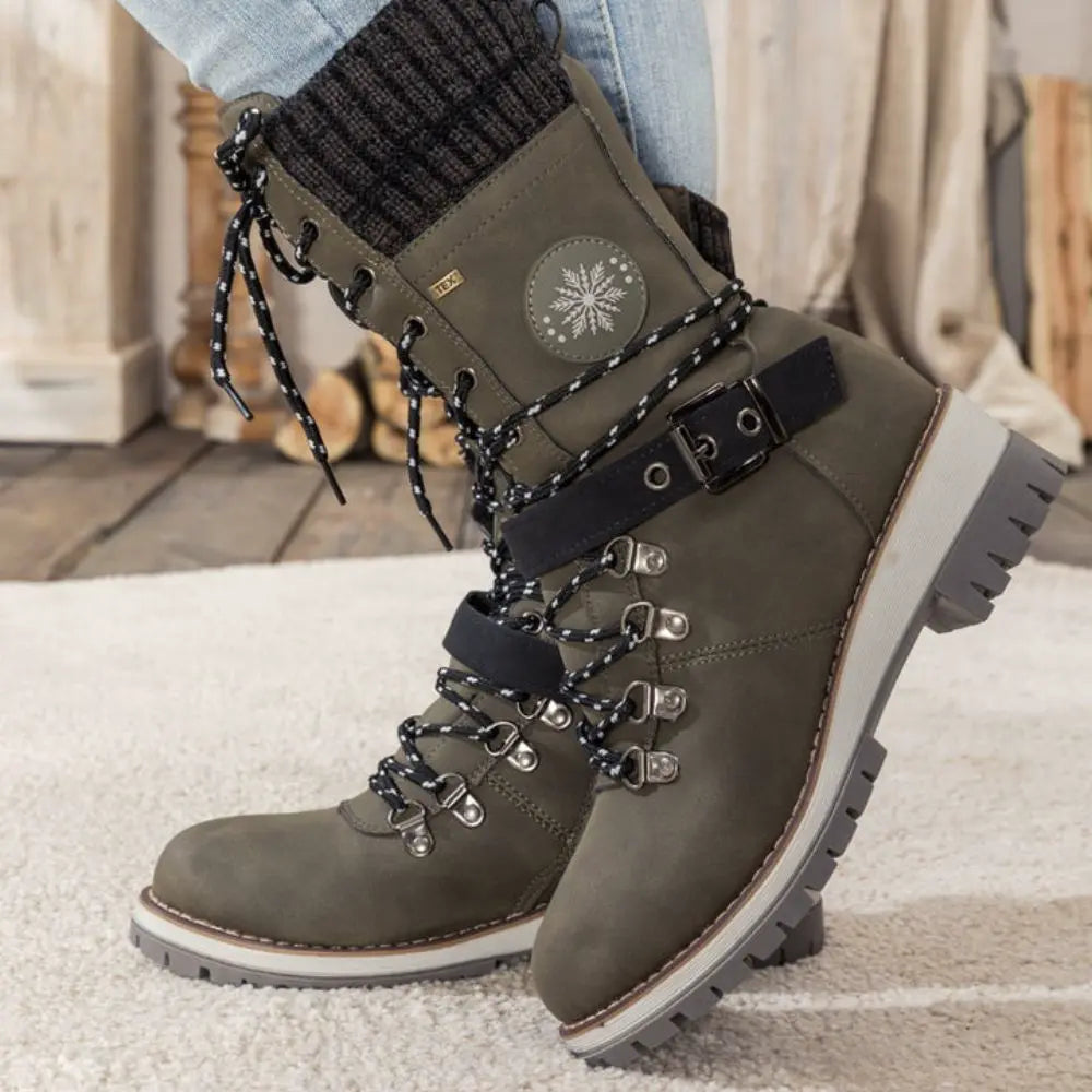NordicHeat - Bottes d’Hiver Orthopédiques pour Femmes | Confort et Chaleur Exceptionnels - Rynova