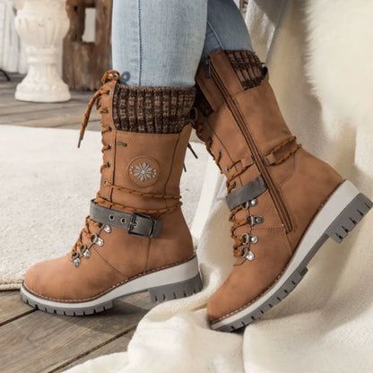 NordicHeat - Bottes d’Hiver Orthopédiques pour Femmes | Confort et Chaleur Exceptionnels - Rynova