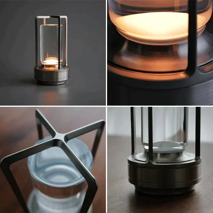 CristalLumière - Lampe en cristal élégante et moderne - Rynova