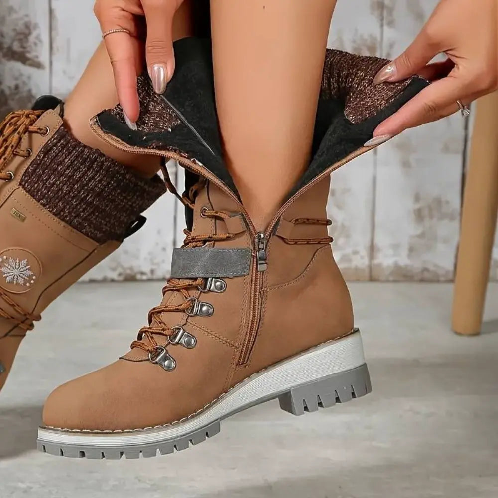 NordicHeat - Bottes d’Hiver Orthopédiques pour Femmes | Confort et Chaleur Exceptionnels - Rynova