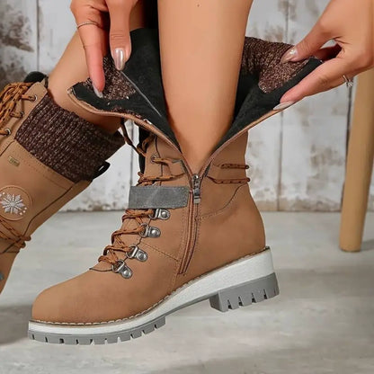 NordicHeat - Bottes d’Hiver Orthopédiques pour Femmes | Confort et Chaleur Exceptionnels - Rynova