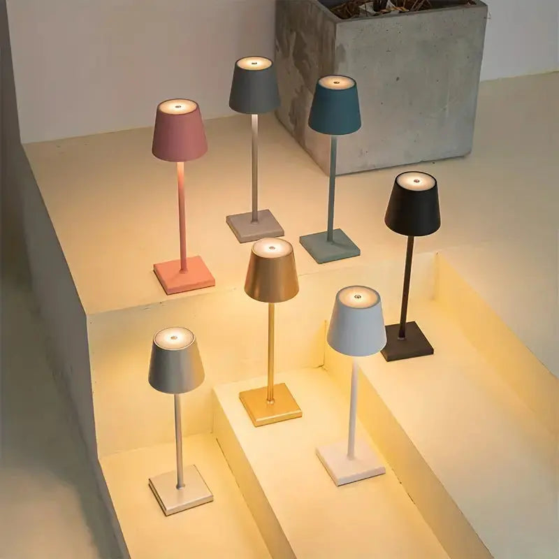 ÉclatLux - Lampe de Table Sans Fil Luxe - Rynova