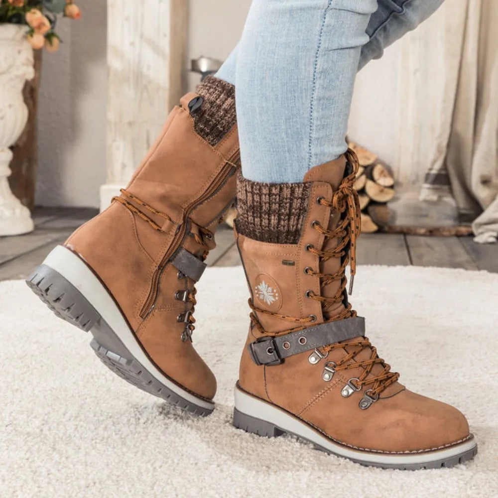 NordicHeat - Bottes d’Hiver Orthopédiques pour Femmes | Confort et Chaleur Exceptionnels - Rynova