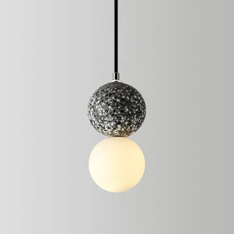 Luminaires suspendus à LED modernes LuxBright Valentina en forme de globe pour table à manger - Rynova