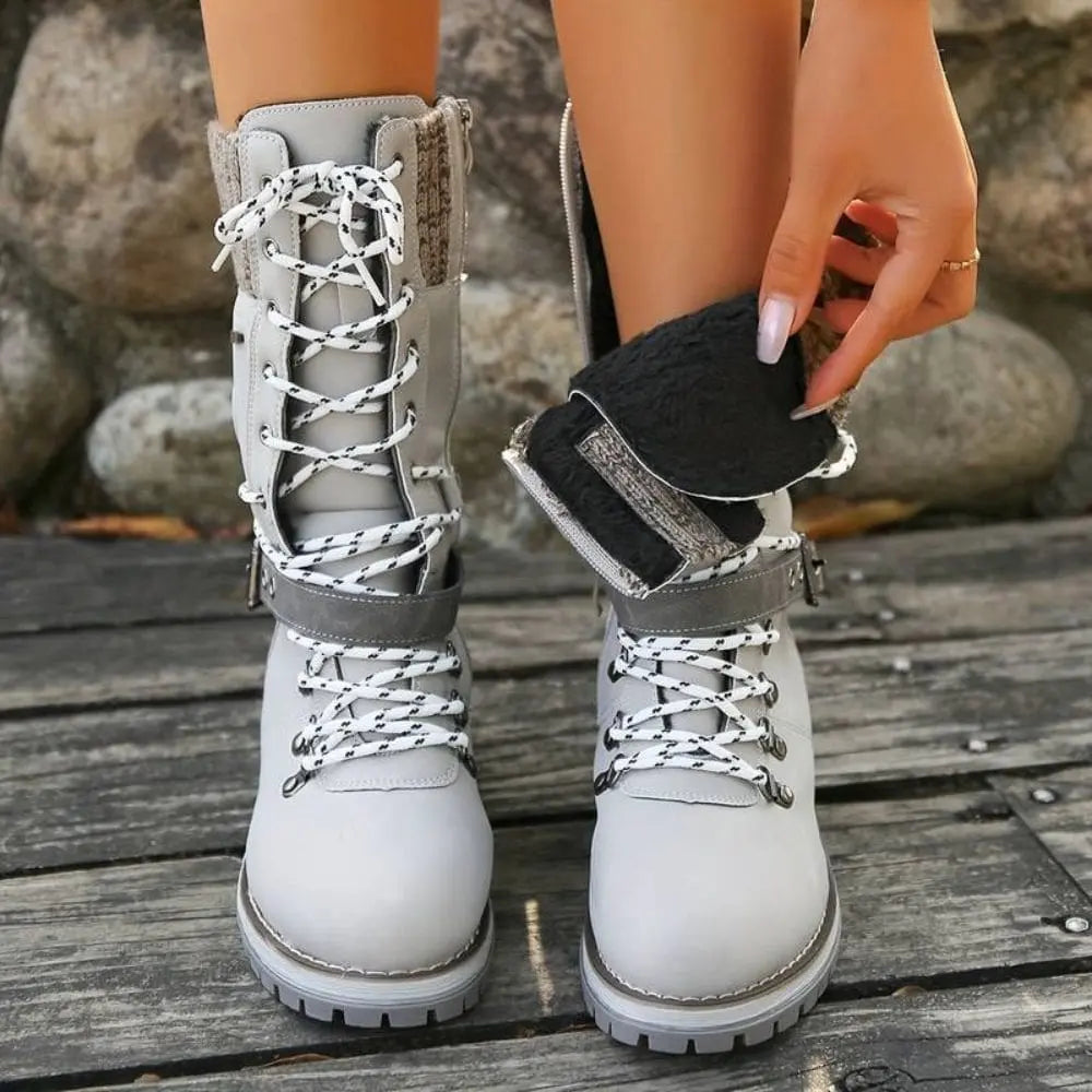 NordicHeat - Bottes d’Hiver Orthopédiques pour Femmes | Confort et Chaleur Exceptionnels - Rynova