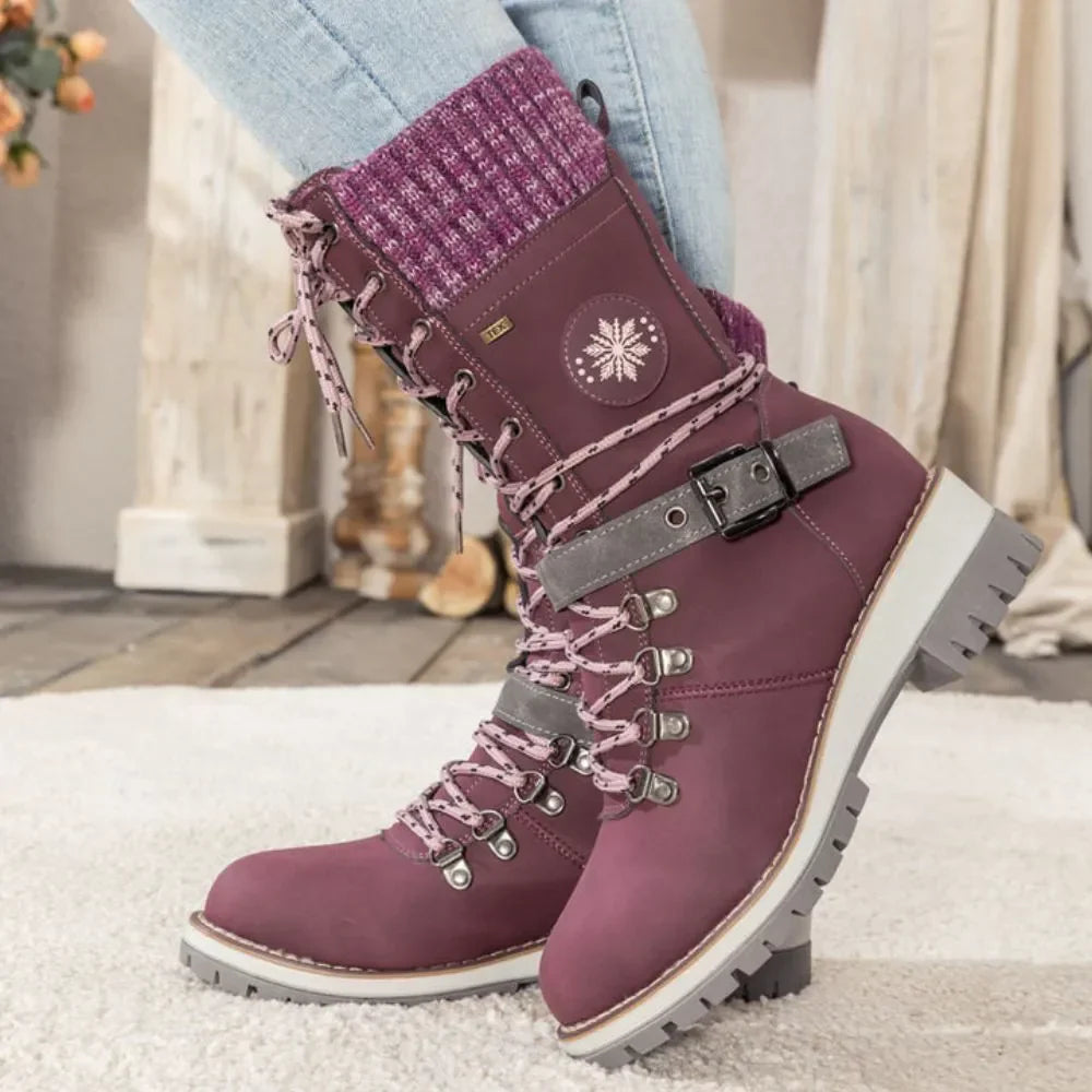 NordicHeat - Bottes d’Hiver Orthopédiques pour Femmes | Confort et Chaleur Exceptionnels - Rynova