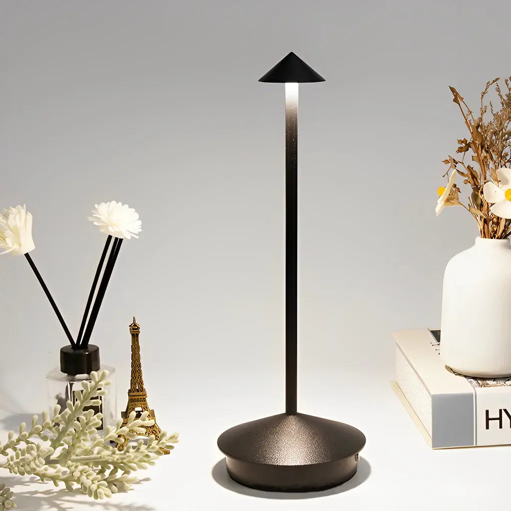 LumiMush - Lampe de Table Champignon avec Dimming 3-Niveaux, USB et Contrôle Tactile - Rynova
