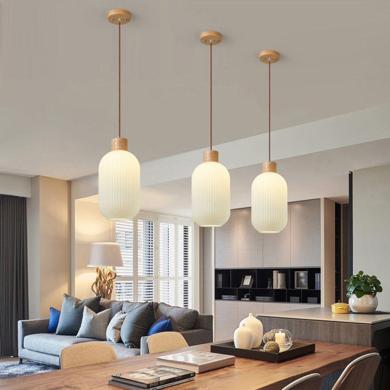 LumièreBois – Éclairage LED Suspendu Élégant - Rynova