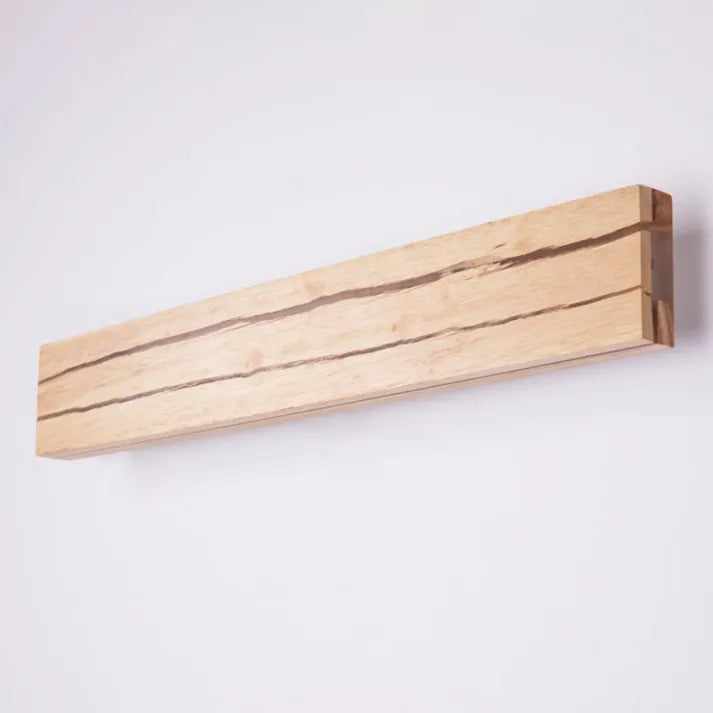 LUMIÈRE NATURE - Élégante Lampe Murale en Bois Fissuré - Design Contemporain - Rynova