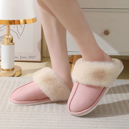Chaleur Douillette - Chaussons en peluche anti-dérapants pour femmes - Rynova