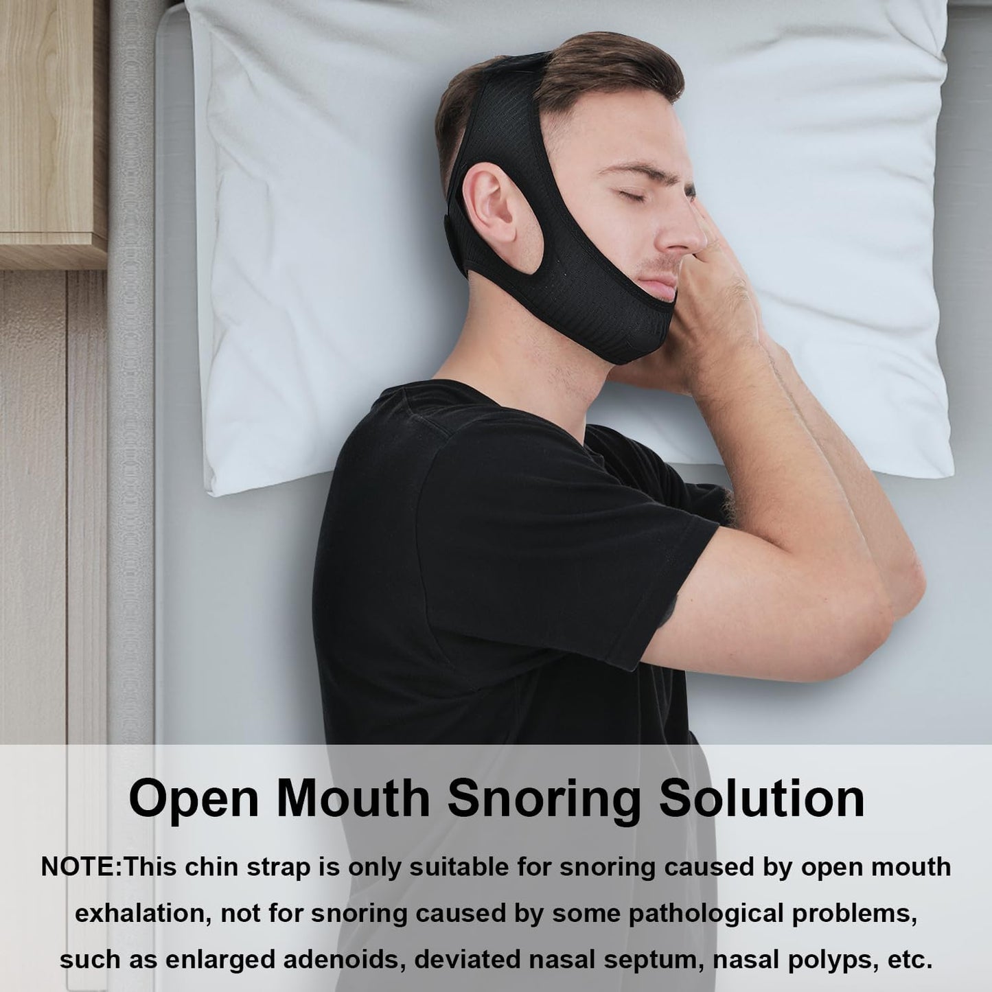 Bande Anti-Ronflement pour Apnée du Sommeil – Solution Efficace et Confortable - Rynova