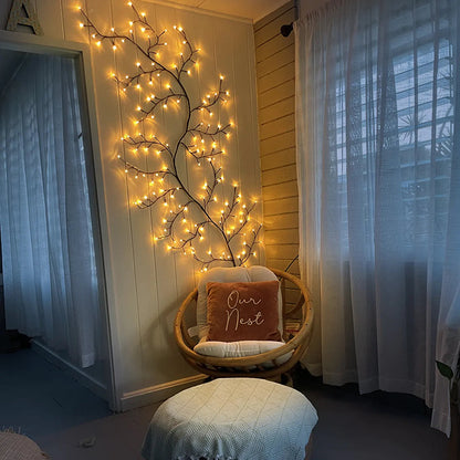 LumiVigne – Décoration de Noël féérique en saule lumineux - Rynova