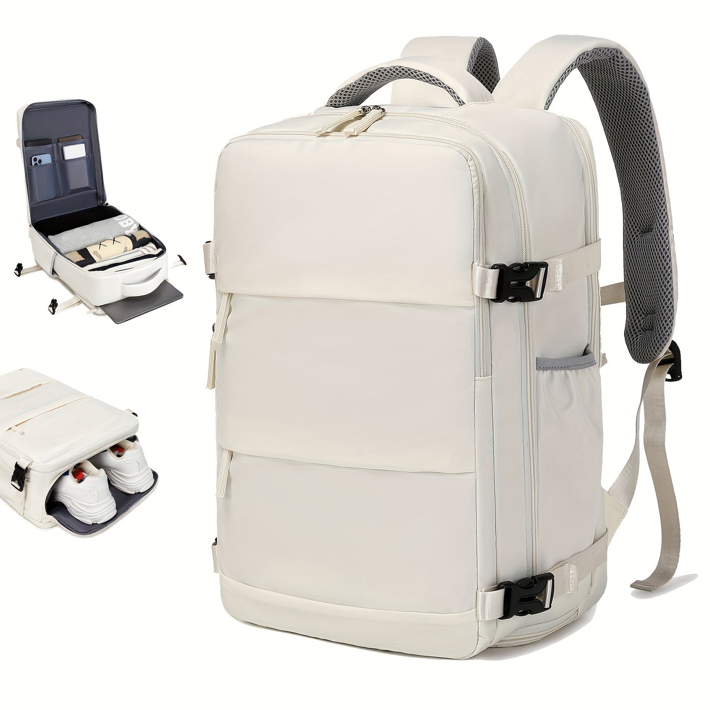 VoyageMax – Sac à Dos Grande Capacité avec Compartiment à Chaussures - Rynova
