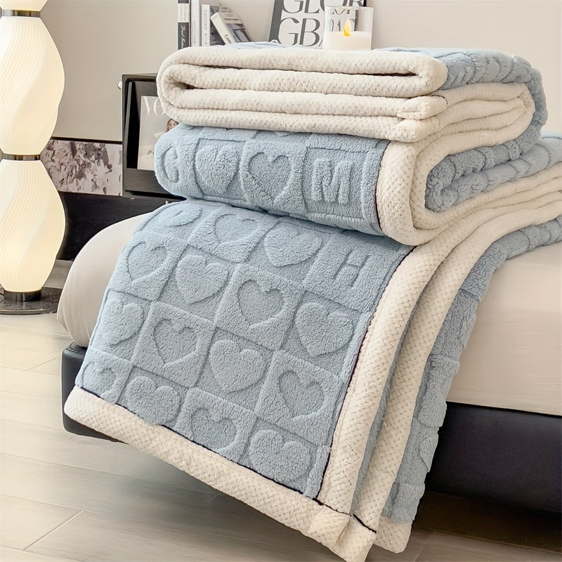 DouceurCâline - Couverture en fleece douce et chaleureuse pour toutes saisons - Rynova
