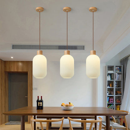 LumièreBois – Éclairage LED Suspendu Élégant - Rynova