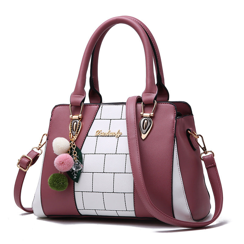 LuxeSac - Sac à bandoulière femme, grand, tendance avec poches - Rynova