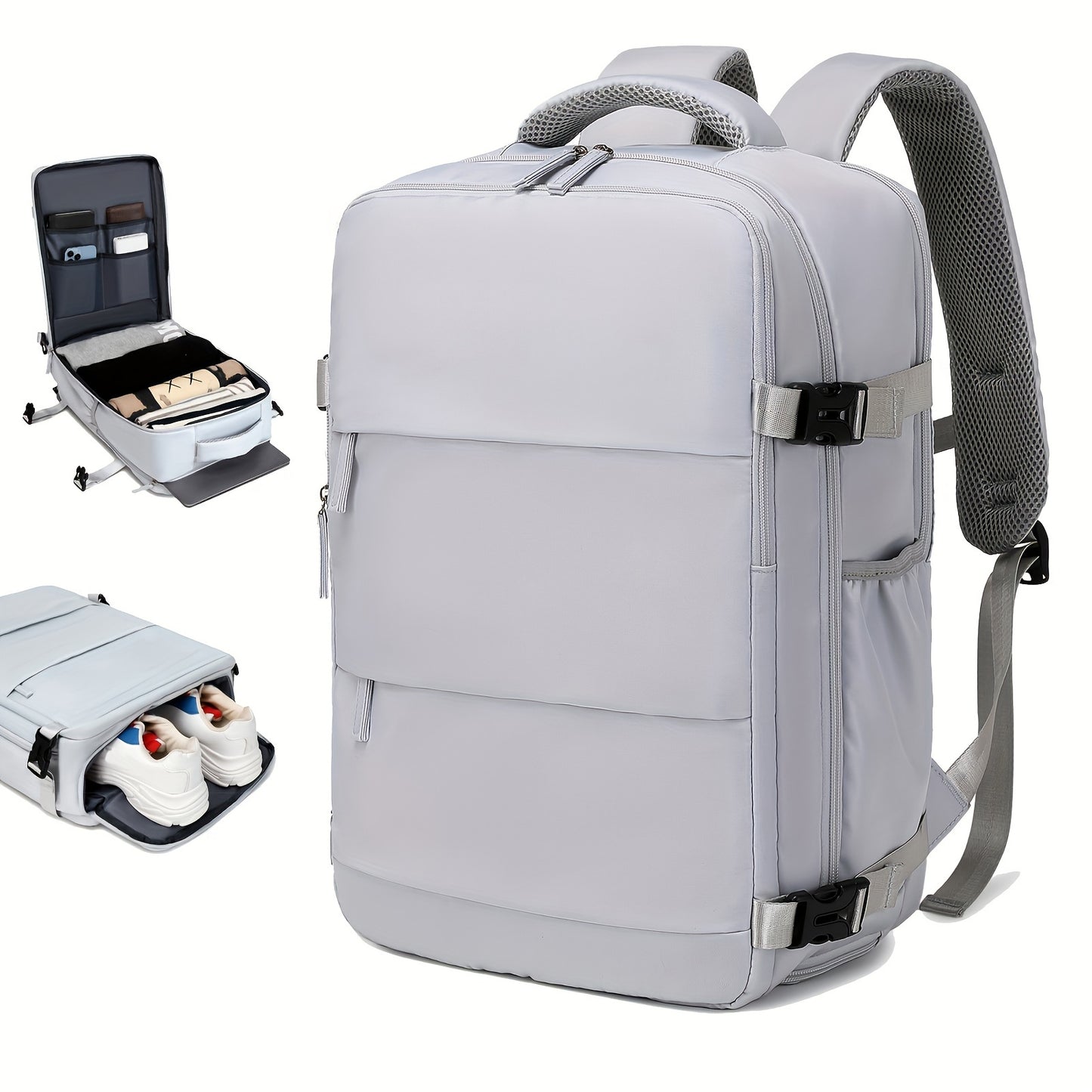 VoyageMax – Sac à Dos Grande Capacité avec Compartiment à Chaussures - Rynova