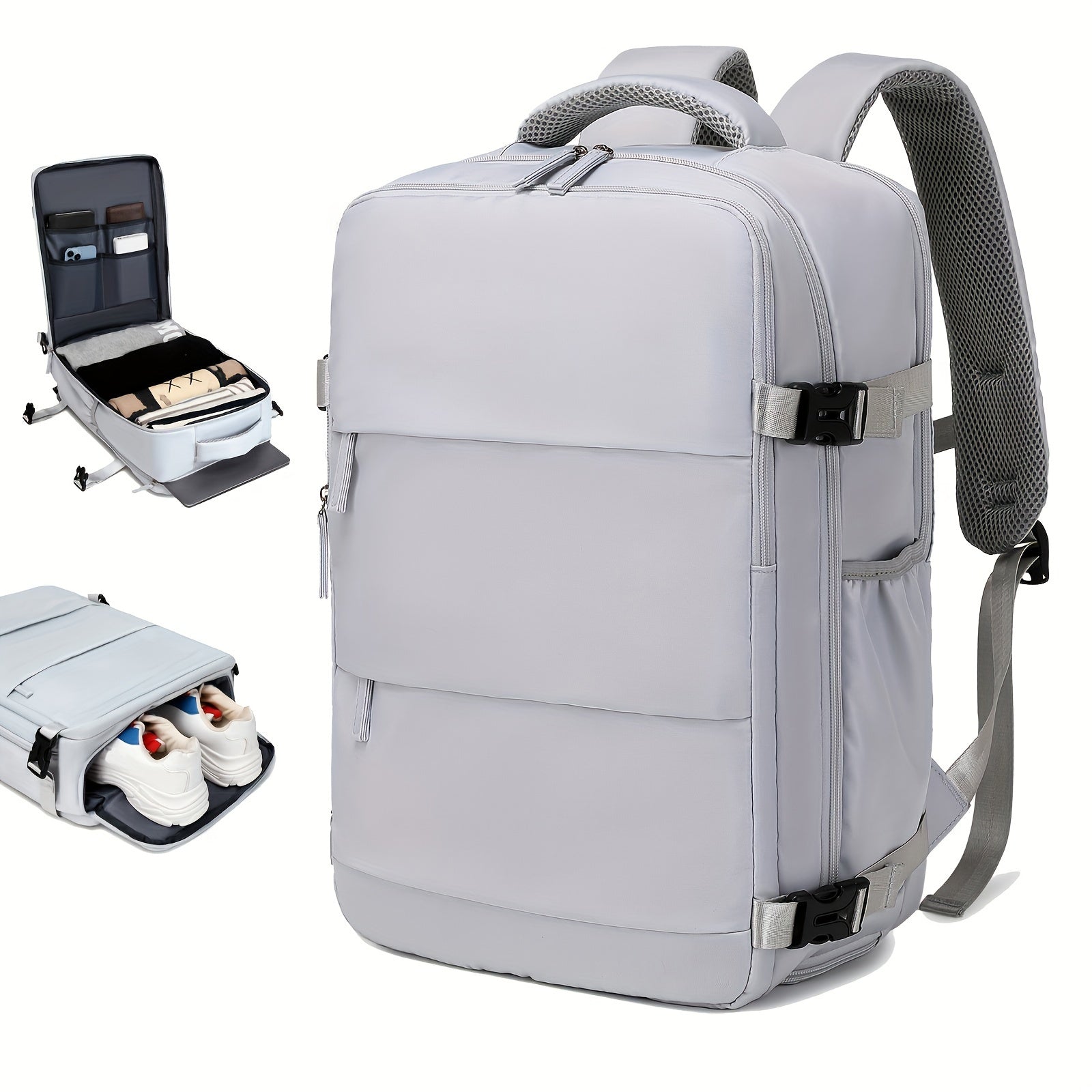 VoyageMax – Sac à Dos Grande Capacité avec Compartiment à Chaussures - Rynova
