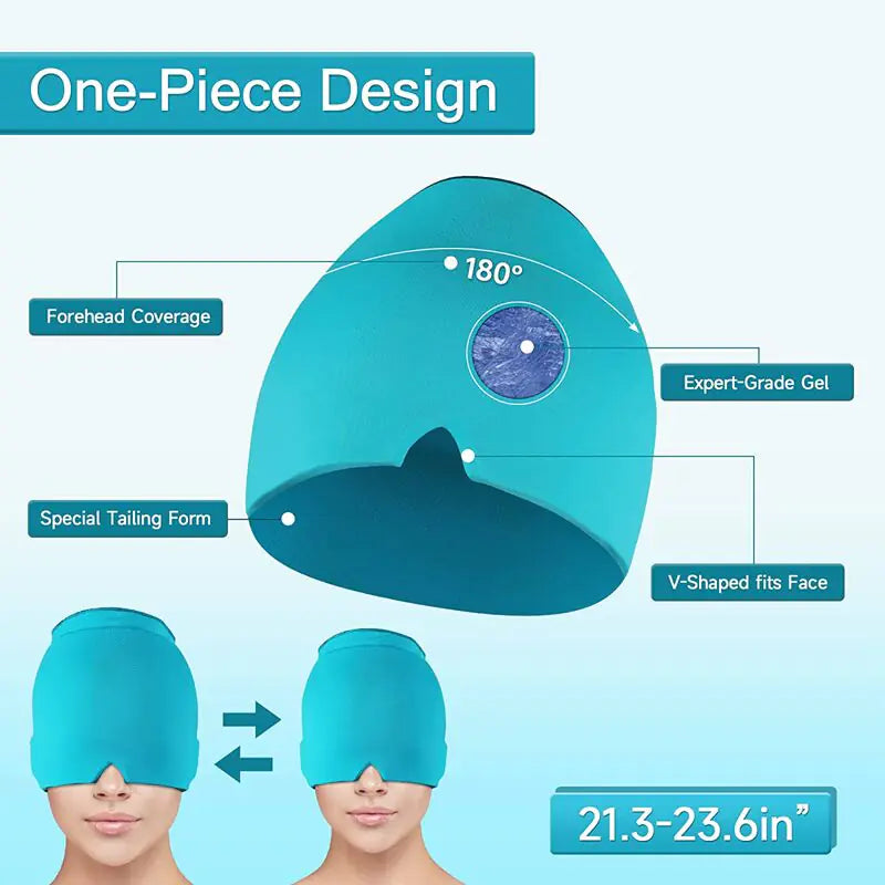 SoulagePro - Masque Compressif pour Soulagement des Migraines - Rynova