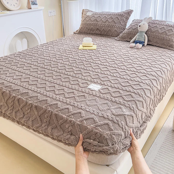 Léa - Couette en flanelle douce et chaleureuse pour des nuits paisibles - Rynova