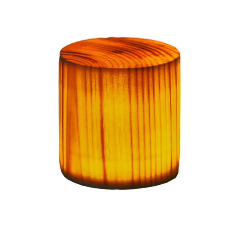 ÉclatBois - Lampe de Table LED avec Batterie Rechargeable et Contrôle Tactile pour Maison et Bureau - Rynova