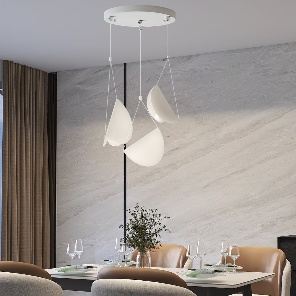 LumiPure – Lampe suspendue linéaire blanche élégante - Rynova