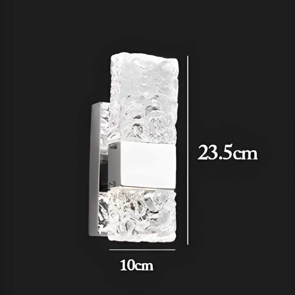 LuxCristal - Lampe murale en cristal, élégance et éclat lumineux - Rynova