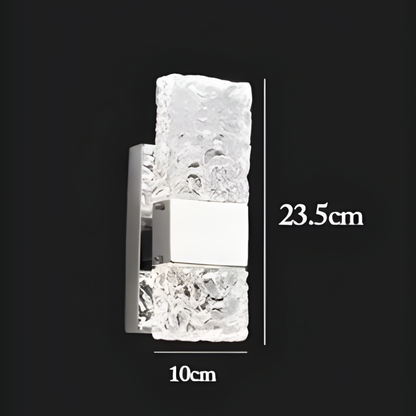 LuxCristal - Lampe murale en cristal, élégance et éclat lumineux - Rynova