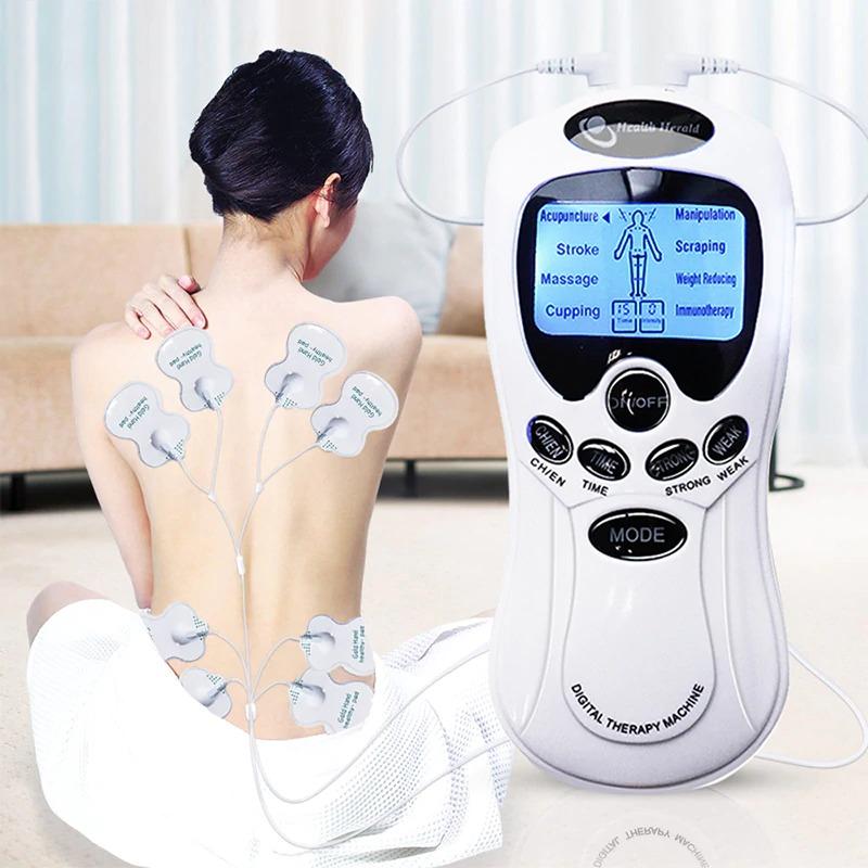 Stimulateur Musculaire MAX8 avec 8 Électrodes - Rynova