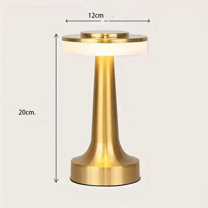 ÉclatRetro - Lampe de Table Multifonctionnelle et Rechargeable - Rynova