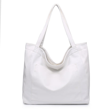 Lunaria - Sac à provisions en PU pour femmes, grand modèle rétro - Rynova