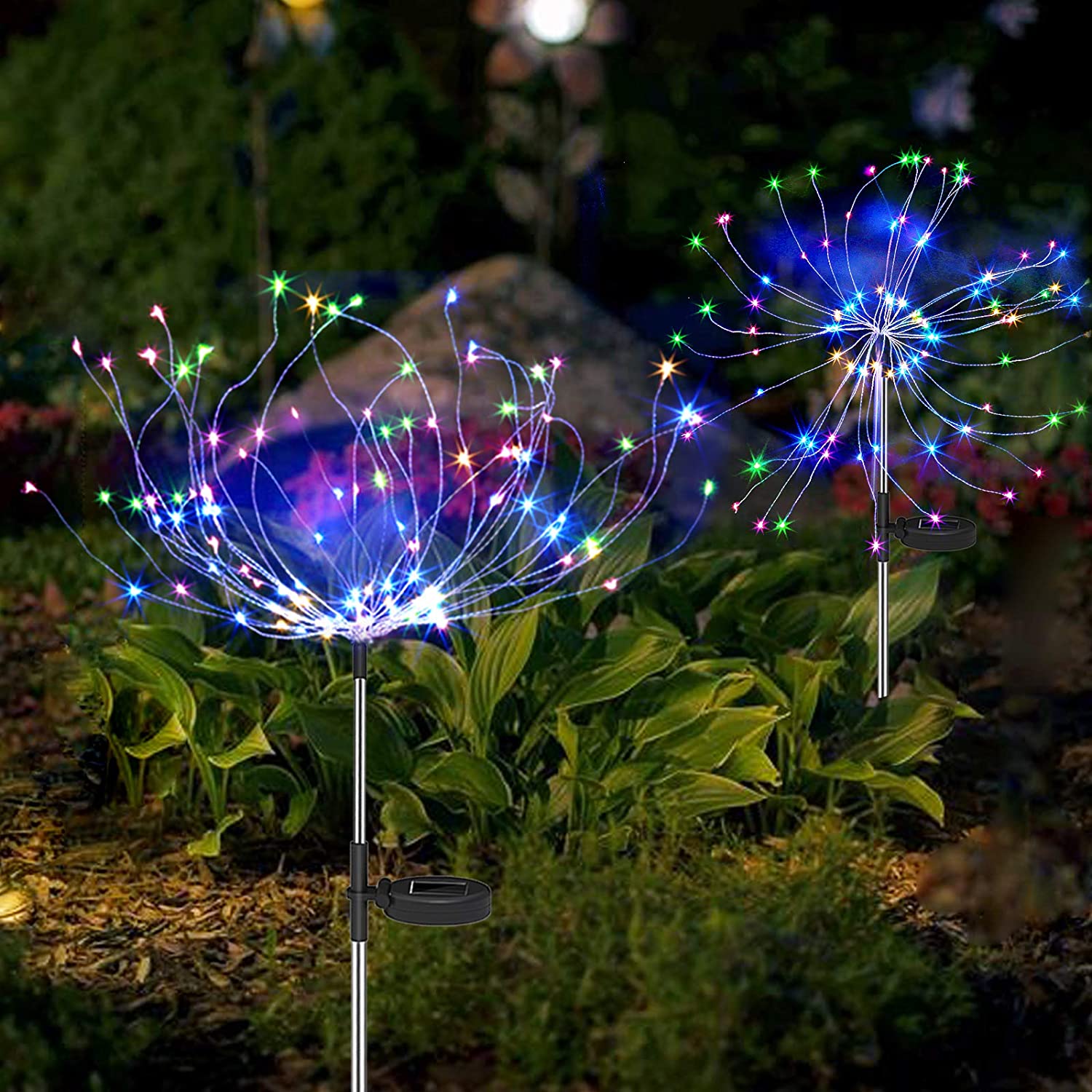 LumièreÉclat - Lumières Solaires Extérieures en Style Feu d'Artifice - Rynova