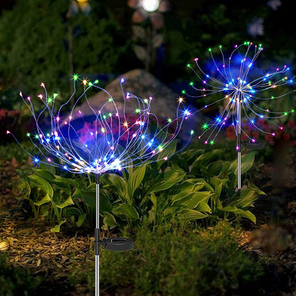 LumièreÉclat - Lumières Solaires Extérieures en Style Feu d'Artifice - Rynova